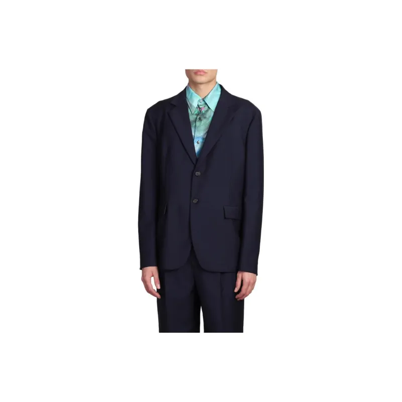 Acne Studios Single Breasted Tailored Blazer-0