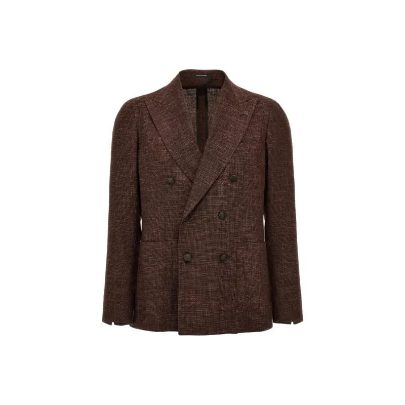 Tagliatore Montecarlo Double Breasted Blazer-0