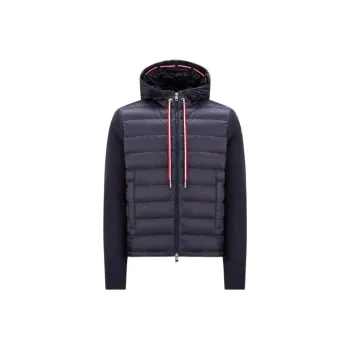 Moncler Zip Up Hooded Padded Jacket