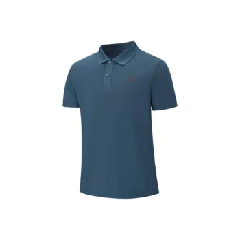 XTEP Variety Training Collection Polo Shirt Men's Deep Valley Blue