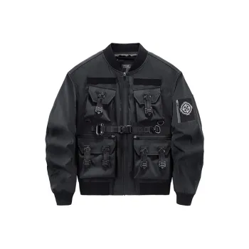 VIP Baseball Jacket Men's Black