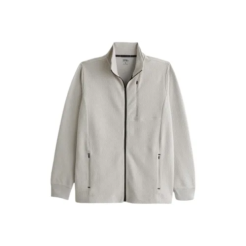 Abercrombie＆Fitch Jackets Men Gray