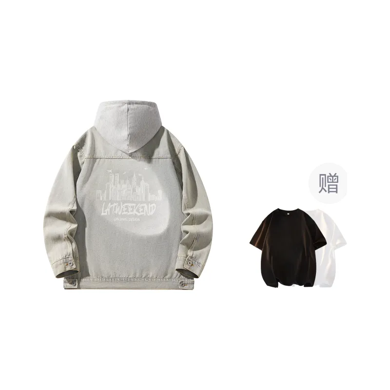 LA'T.WEEKEND Denim Jacket Unisex-36
