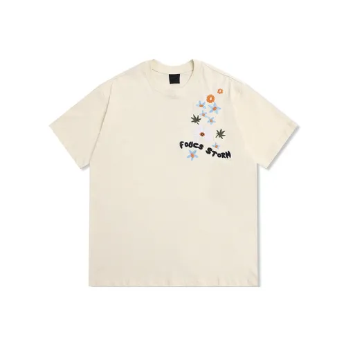 Mountainpeak T Shirt Unisex Cream Apricot