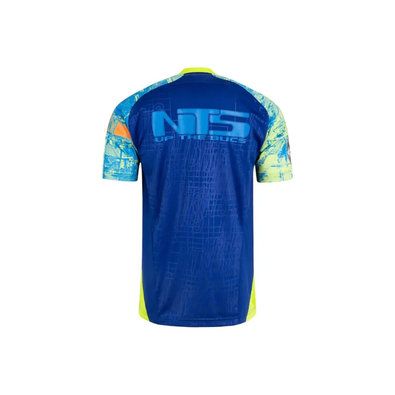 Adidas Soccer Jerseys Men Ink Blue/Orange Yellow/Bird Feather Blue/Semi Bright Yellow Fluorescent-1