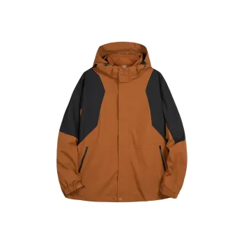 Tectop Waterproof And Windproof To Keep Warm Windbreaker Jacket Unisex Komorebi Orange