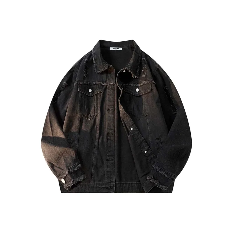 JINBEILE Denim Jackets Unisex-10
