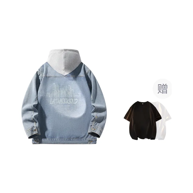 LA'T.WEEKEND Denim Jacket Unisex-33