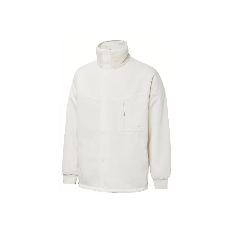 PUMA Mmq Series Velvet Jackets Unisex White-0