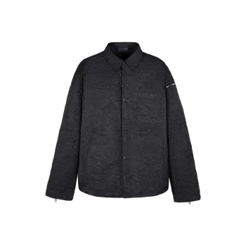 The Last Redemption Puffer Jacket Unisex Black