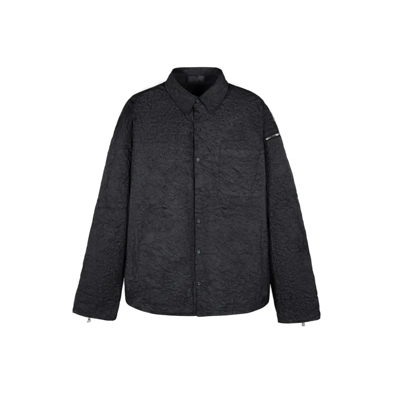 The Last Redemption Puffer Jacket Unisex Black-0