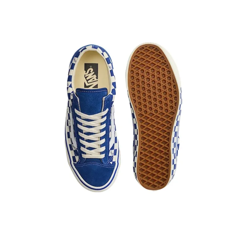 Vans Premium Old Skool 36 'Checkerboard True Blue'-2