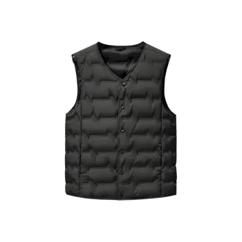 YAYA Vests Men Black