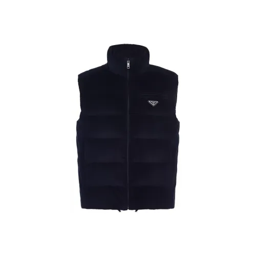 PRADA Down Jackets Men Blue