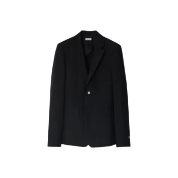 Burberry FW24 Business Suit Coat Men's Black
