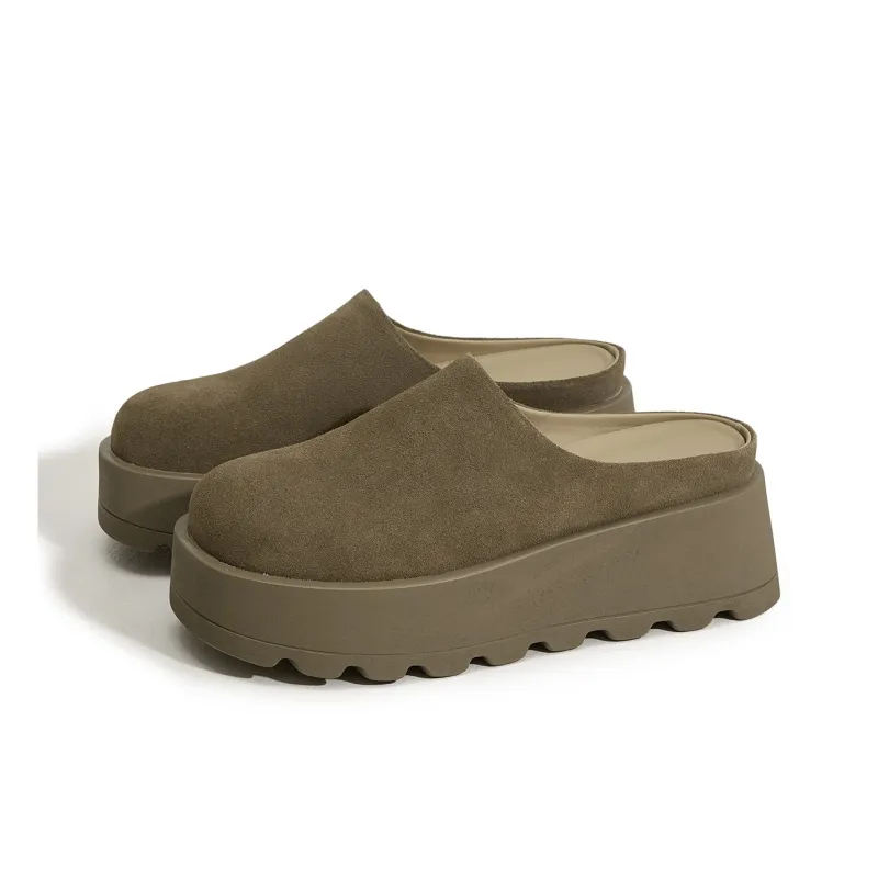 ΛOLUNKΛ Abrasion Resistant Slip Resistant Closed Toe Slippers Women's-9