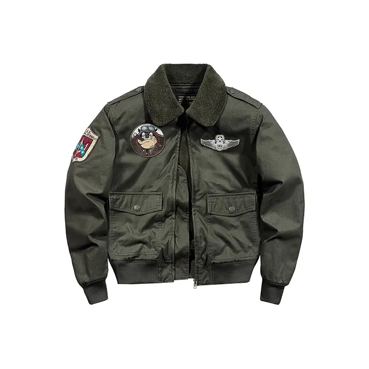 VIP Loose Fit Thickened And Fleece Lined Jacket Winter Men's-0