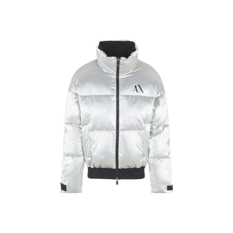 ARMANI EXCHANGE Puffer Jacket Men's Silver-0