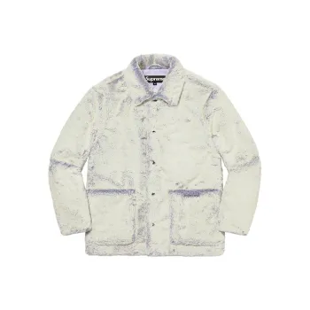 Supreme 2 Tone Faux Fur Shop Coat