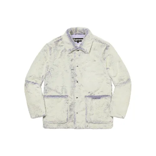 Supreme 2 Tone Faux Fur Shop Coat