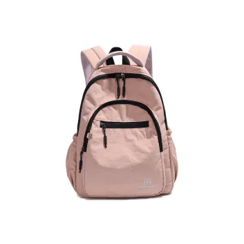 OUZIHUANG Oxford Backpack Regular Unisex Pink/Coffee/Black/Beige