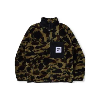 A BATHING APE 1st Camo Boa Jacket FW21