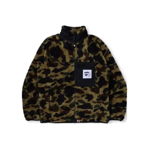 A BATHING APE 1st Camo Boa Jacket FW21