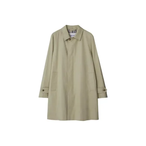 Burberry Coats Men Khaki