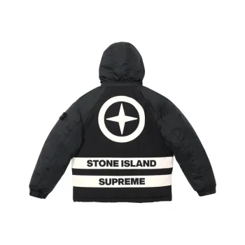 Supreme Stone Island Reversible Down Puffer Jacket