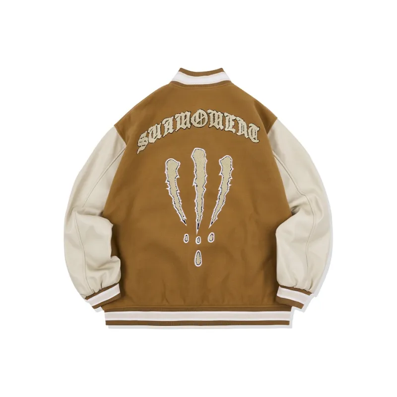 Suamoment 2023 Spring/summer Baseball Jacket Unisex-8