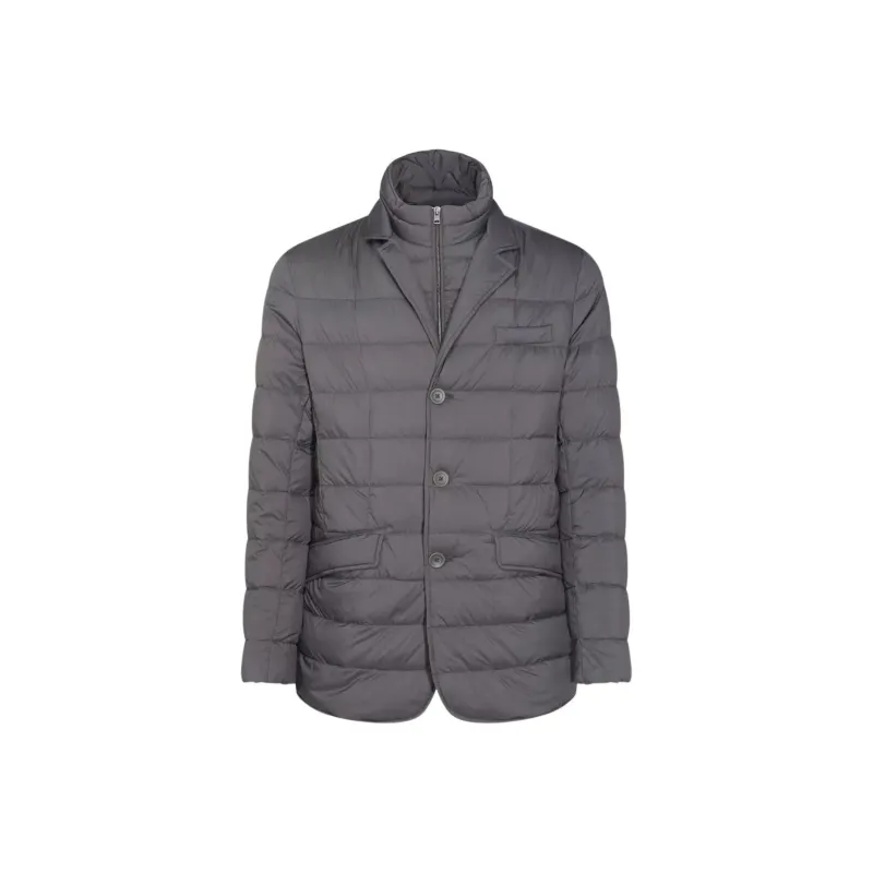 HERNO La Giacca High Neck Quilted Coat-0