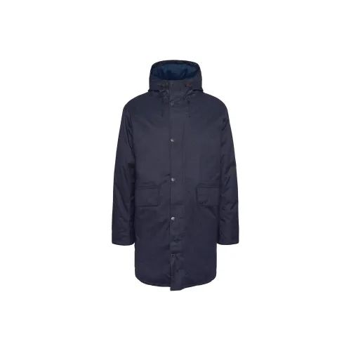 BARBOUR Winter City Waterproof Parka Coats Men's Marine Blue