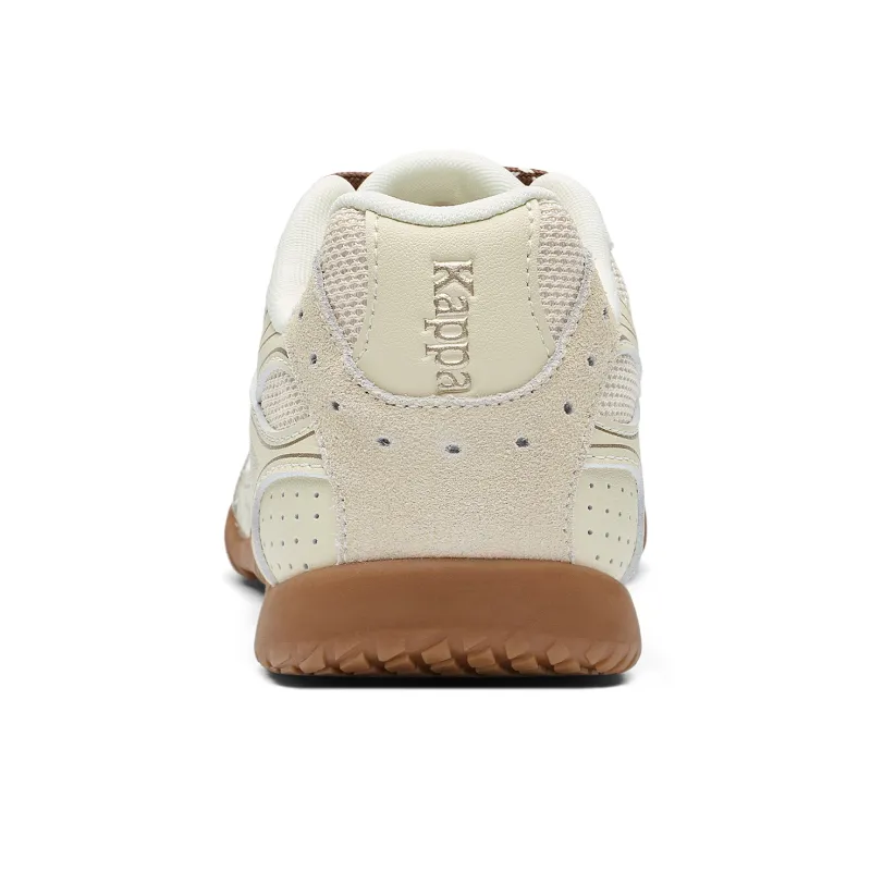 Kappa Back to Back Anti Slip Wear Resistant Low Top Casual Shoes Women's Cheese White-4