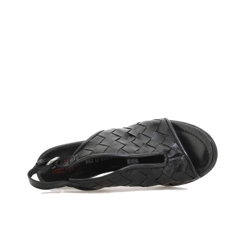 AirStep PRISCILLA One Strap Sandals Women's Black-6