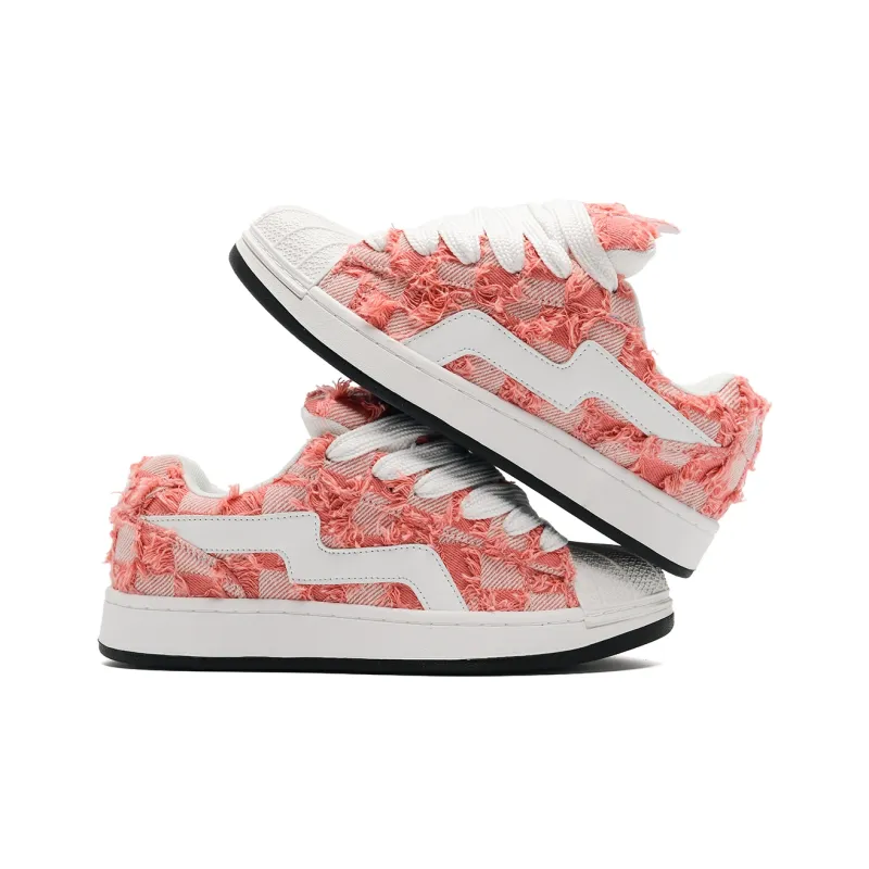 KAAVER OTTO Abrasion Resistant Breathable Slip Resistant Canvas Skateboard Shoes Unisex-13
