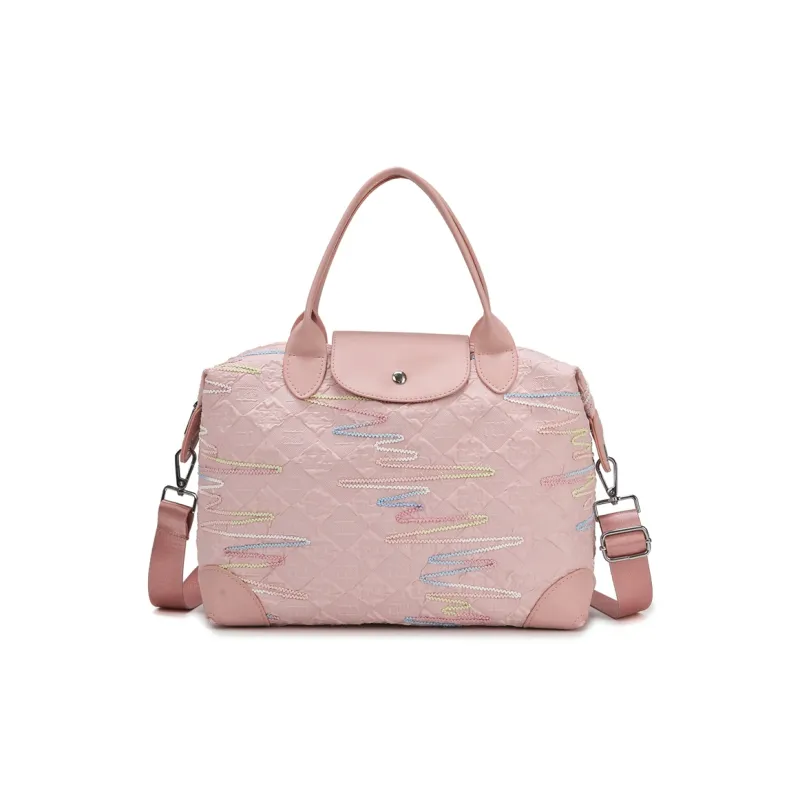 Wenpercy Canvas Handbag Regular Unisex Multicolor-9