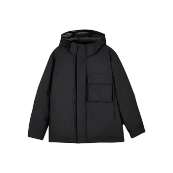 Skechers Diamond Series Down Jackets Unisex Carbon Black-0018