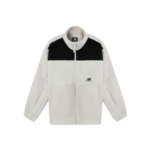 New Balance Velvet Jackets Unisex Black/White