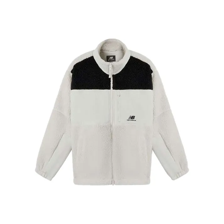 New Balance Velvet Jackets Unisex Black/White-0