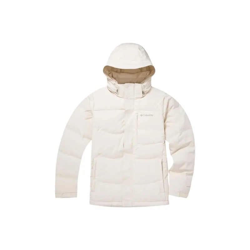 Columbia FLINSCH TRAIL 3 Down Jacket Men's White-0