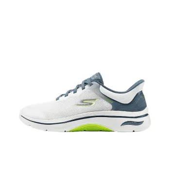 Skechers MEN'S GO WALK Low Top Casual Shoes Men's White