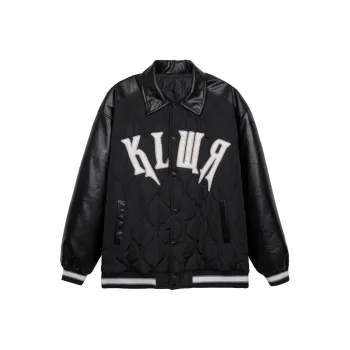 KILLWINNER Loose Fit Baseball Jacket Unisex