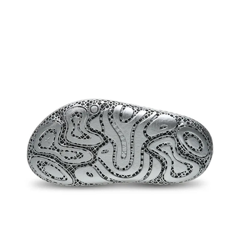 VESSEL Slip Resistant 3D Noah's Ark Slippers Unisex Silver Comfortable And Versatile-5