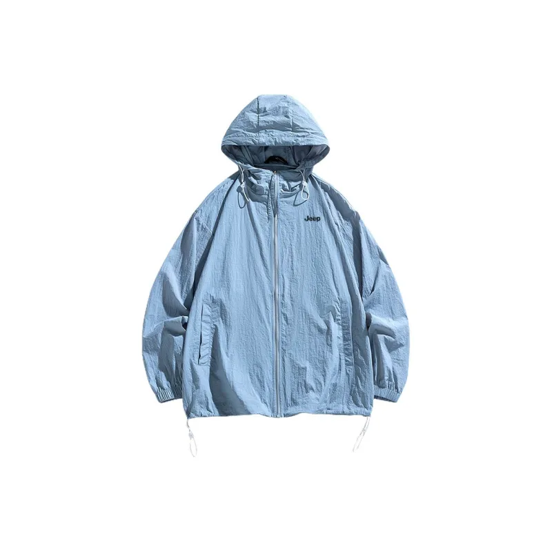 Jeep Super Light Breathable Quick Dry UV Protection Long Sleeved Sun Protection Clothing Unisex-9