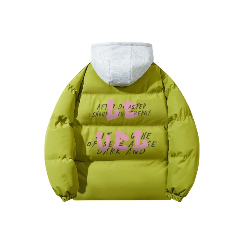 LEVEL RELAX Series Puffer Jacket Unisex-5
