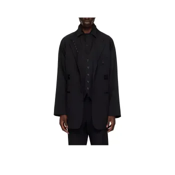 Yohji Yamamoto Business Suit Men's Black
