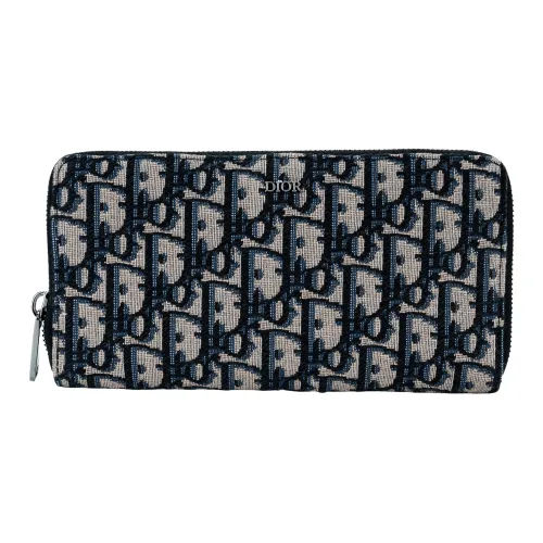 DIOR Lady Dior Lambskin Clutch Card Holder, Wallet Womens Light Pink