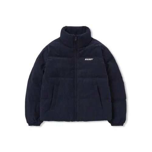 Nerdy pure Jackets Unisex Dark Blue