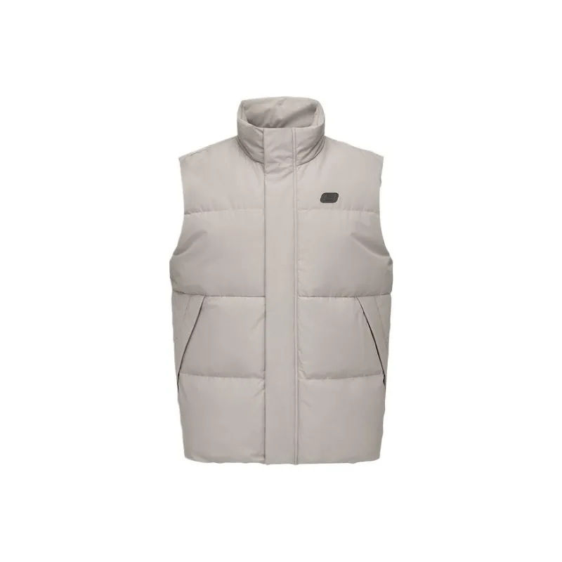 Skechers Sports Alliance Series Vest Men's Cashew Nut Coffee-0