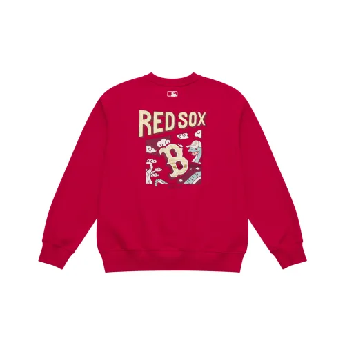 MLB Boston Red Sox Sweatshirt Unisex Deep Red